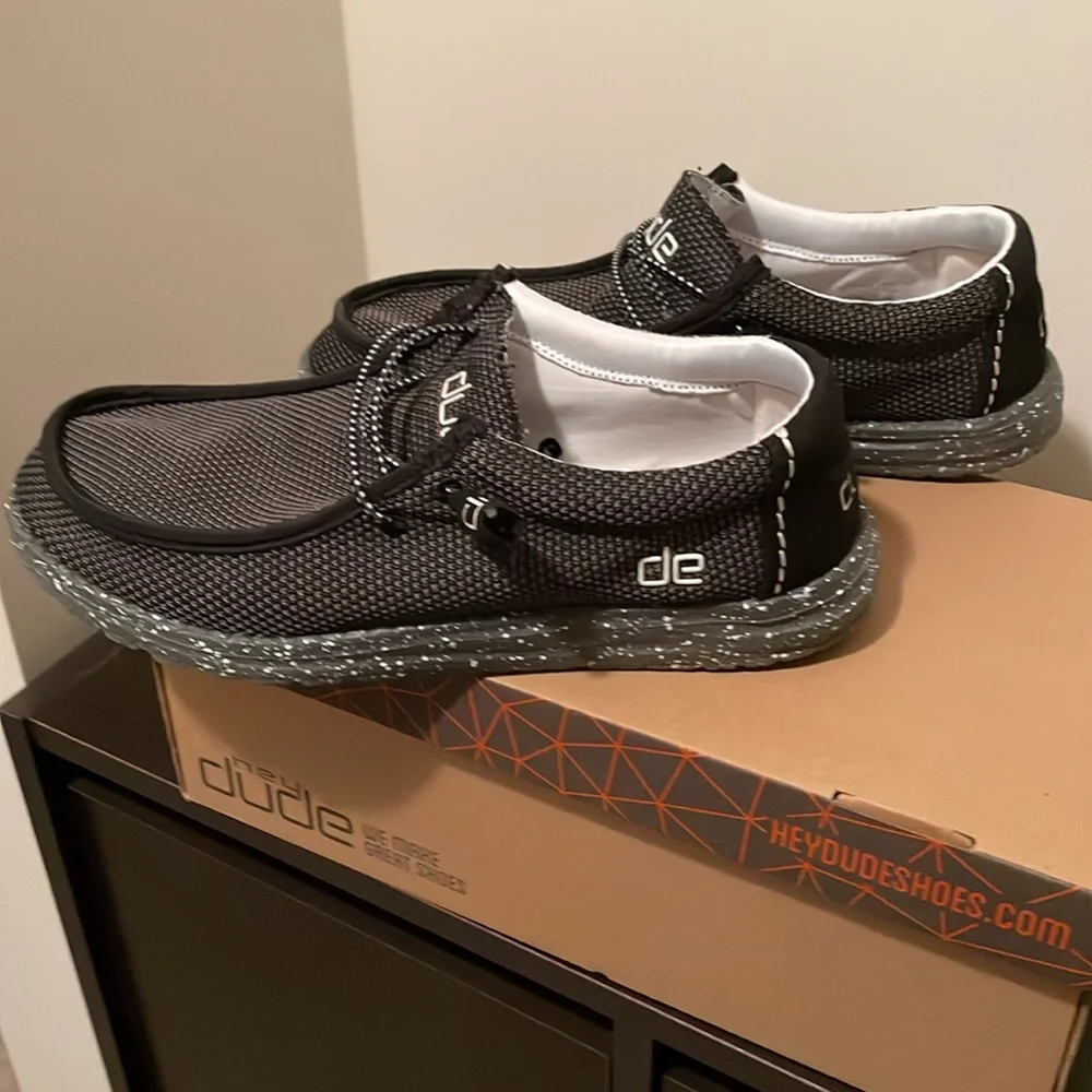 Hey Dude Wally L Sox mens size 9 - Picture 5 of 12
